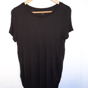 American Eagle Black Short Sleeve Medium Sh